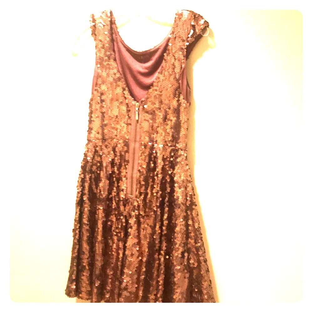 Sequin swing dress